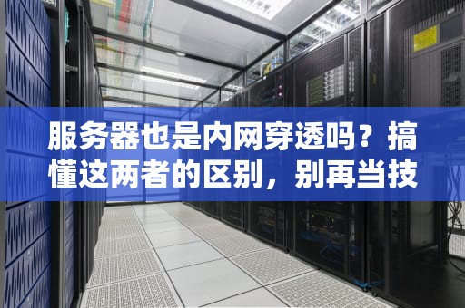 服务器也是内网穿透吗？搞懂这两者的区别，别再当技术小白！
