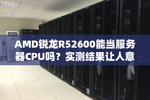 AMD锐龙R52600能当服务器CPU吗？实测结果让人意外！