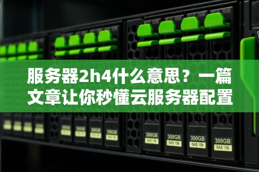 服务器2h4什么意思？一篇文章让你秒懂云服务器配置密码！