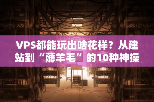 VPS都能玩出啥花样？从建站到“薅羊毛”的10种神操作！