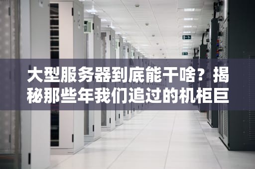 大型服务器到底能干啥？揭秘那些年我们追过的机柜巨无霸！