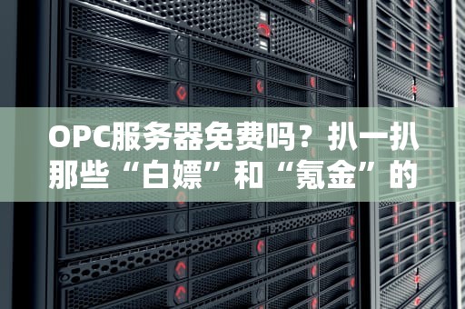 OPC服务器免费吗？扒一扒那些“白嫖”和“氪金”的真相！