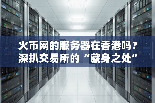 火币网的服务器在香港吗？深扒交易所的“藏身之处”与性能表现！