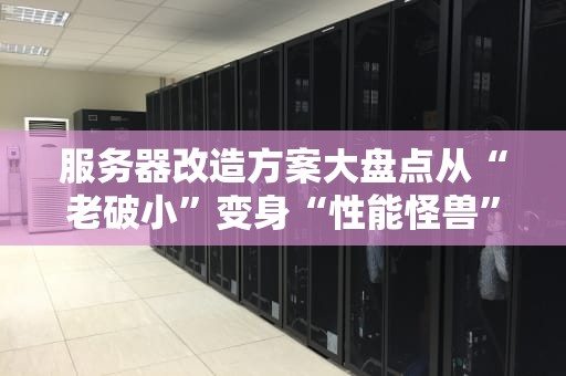 服务器改造方案大盘点从“老破小”变身“性能怪兽”的5种骚操作