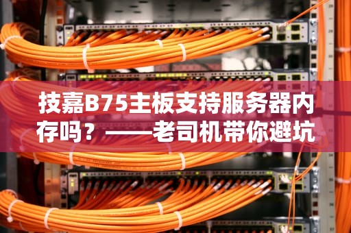 技嘉B75主板支持服务器内存吗？——老司机带你避坑！