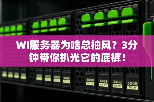 WI服务器为啥总抽风？3分钟带你扒光它的底裤！