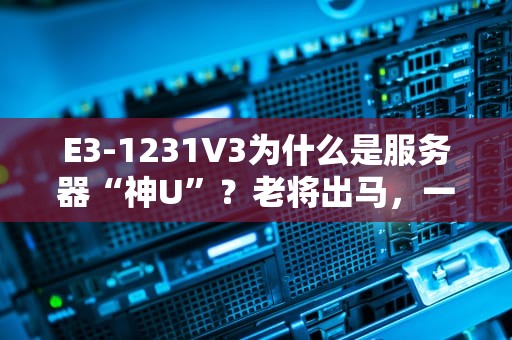 E3-1231V3为什么是服务器“神U”？老将出马，一个顶俩！