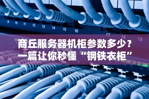 商丘服务器机柜参数多少？一篇让你秒懂“钢铁衣柜”的硬核指南！