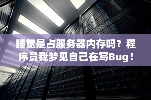 睡觉是占服务器内存吗？程序员我梦见自己在写Bug！