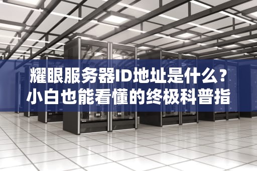 耀眼服务器ID地址是什么？小白也能看懂的终极科普指南！