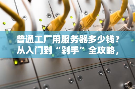 普通工厂用服务器多少钱？从入门到“剁手”全攻略，看完不花冤枉钱！