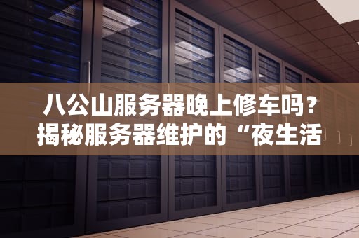 八公山服务器晚上修车吗？揭秘服务器维护的“夜生活”真相！