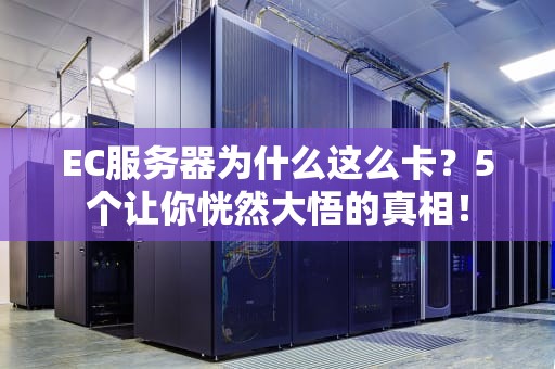 EC服务器为什么这么卡？5个让你恍然大悟的真相！