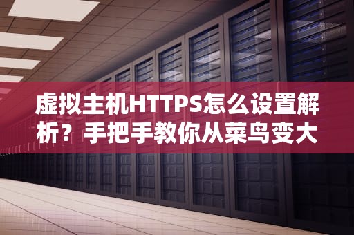 虚拟主机HTTPS怎么设置解析？手把手教你从菜鸟变大神！