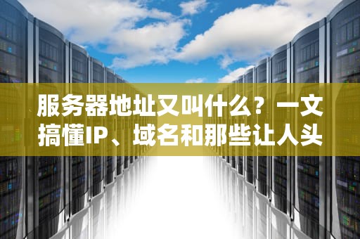 服务器地址又叫什么？一文搞懂IP、域名和那些让人头大的技术名词！