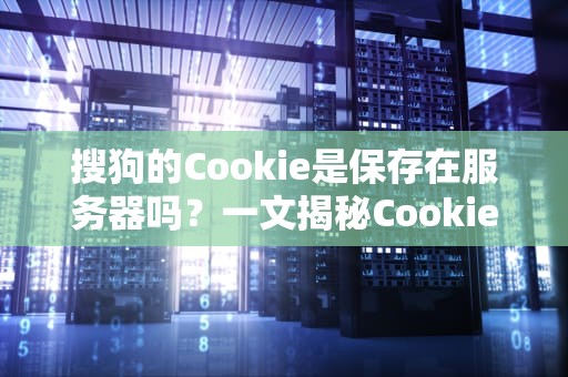 搜狗的Cookie是保存在服务器吗？一文揭秘Cookie存储的“小秘密”