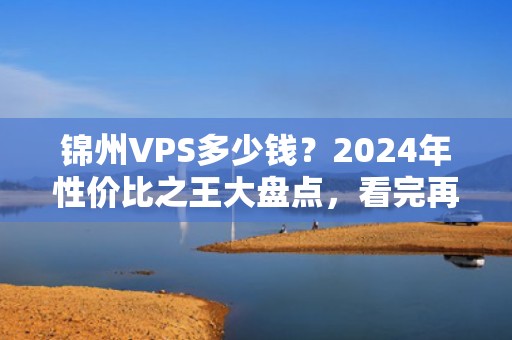 锦州VPS多少钱？2024年性价比之王大盘点，看完再剁手！
