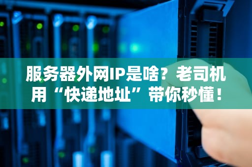 服务器外网IP是啥？老司机用“快递地址”带你秒懂！