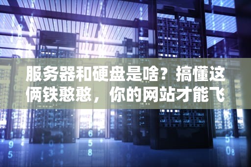 服务器和硬盘是啥？搞懂这俩铁憨憨，你的网站才能飞起来！