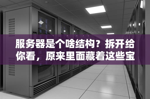 服务器是个啥结构？拆开给你看，原来里面藏着这些宝藏！
