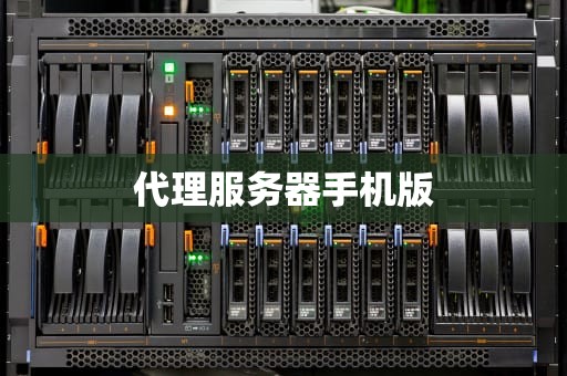 代理服务器手机版