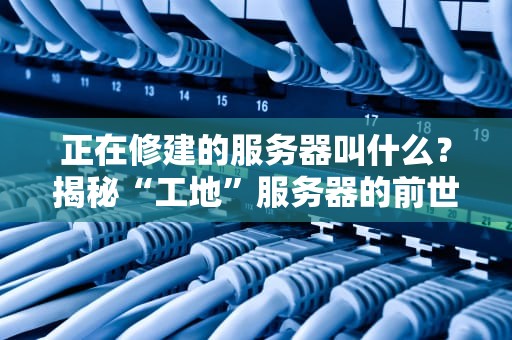 正在修建的服务器叫什么？揭秘“工地”服务器的前世今生与骚操作