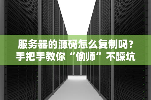 服务器的源码怎么复制吗？手把手教你“偷师”不踩坑！