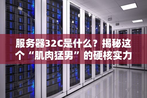 服务器32C是什么？揭秘这个“肌肉猛男”的硬核实力！