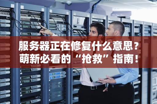 服务器正在修复什么意思？萌新必看的“抢救”指南！