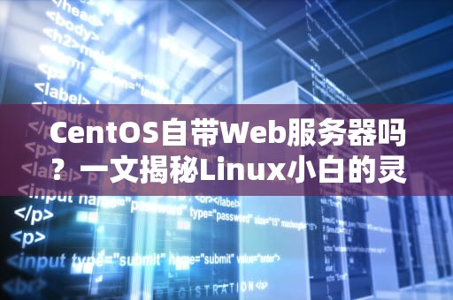 CentOS自带Web服务器吗？一文揭秘Linux小白的灵魂拷问！
