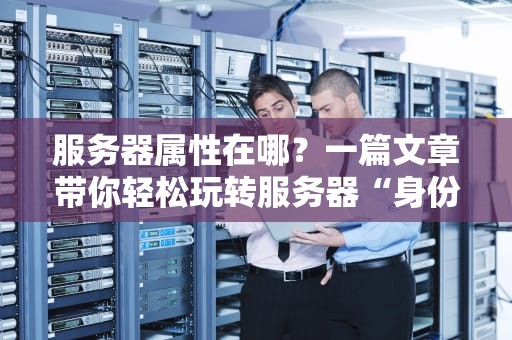服务器属性在哪？一篇文章带你轻松玩转服务器“身份证”