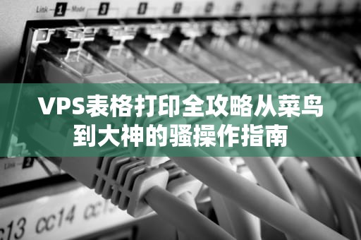 VPS表格打印全攻略从菜鸟到大神的骚操作指南