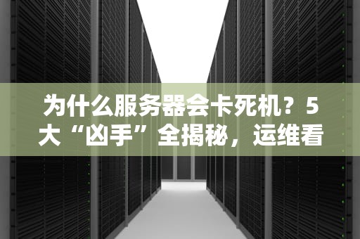 为什么服务器会卡死机？5大“凶手”全揭秘，运维看了直呼内行！