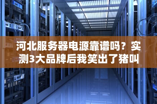 河北服务器电源靠谱吗？实测3大品牌后我笑出了猪叫！