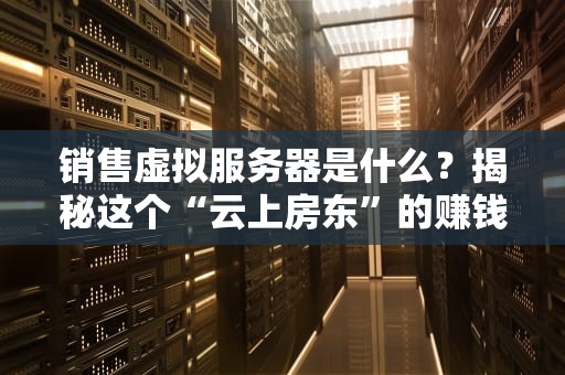 销售虚拟服务器是什么？揭秘这个“云上房东”的赚钱秘籍！