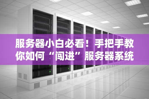 服务器小白必看！手把手教你如何“闯进”服务器系统（附超实用技巧）
