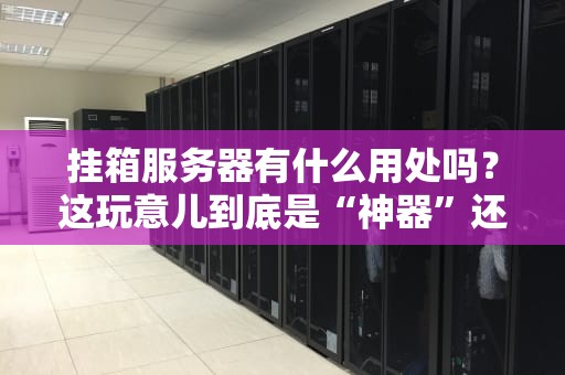 挂箱服务器有什么用处吗？这玩意儿到底是“神器”还是“智商税”？