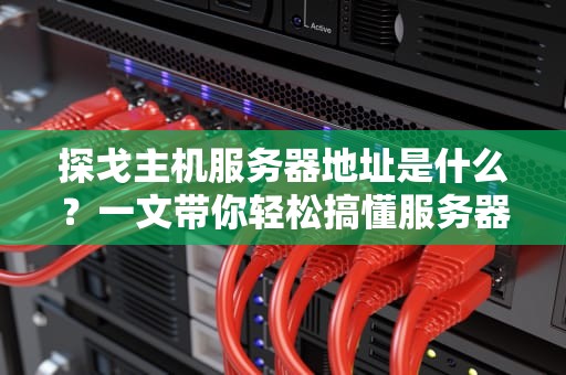 探戈主机服务器地址是什么？一文带你轻松搞懂服务器那些事儿！