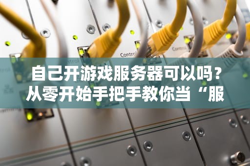 自己开游戏服务器可以吗？从零开始手把手教你当“服主”的酸甜苦辣！