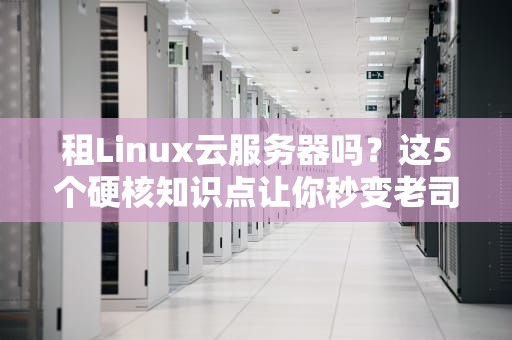 租Linux云服务器吗？这5个硬核知识点让你秒变老司机！