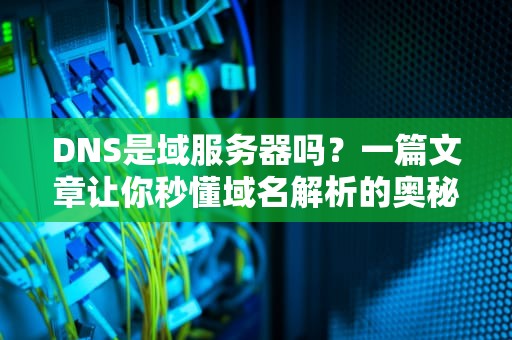 DNS是域服务器吗？一篇文章让你秒懂域名解析的奥秘！