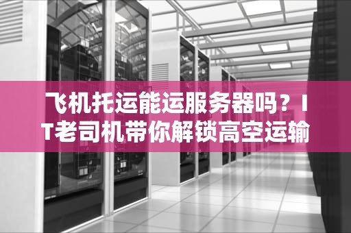 飞机托运能运服务器吗？IT老司机带你解锁高空运输的正确姿势！