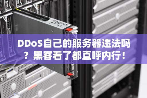 DDoS自己的服务器违法吗？黑客看了都直呼内行！