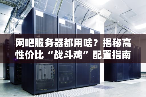 网吧服务器都用啥？揭秘高性价比“战斗鸡”配置指南！
