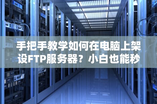 手把手教学如何在电脑上架设FTP服务器？小白也能秒变技术大神！