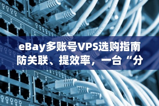 eBay多账号VPS选购指南防关联、提效率，一台“分身术”服务器搞定！