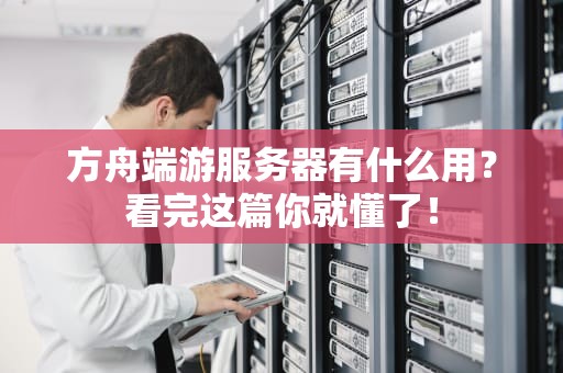 方舟端游服务器有什么用？看完这篇你就懂了！
