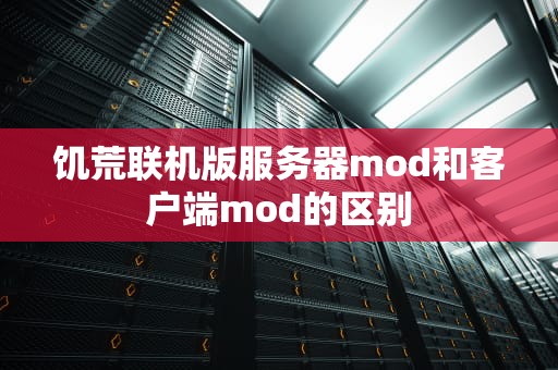 饥荒联机版服务器mod和客户端mod的区别