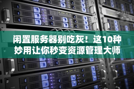 闲置服务器别吃灰！这10种妙用让你秒变资源管理大师