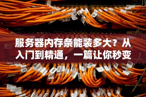 服务器内存条能装多大？从入门到精通，一篇让你秒变“内存大师”的硬核指南！